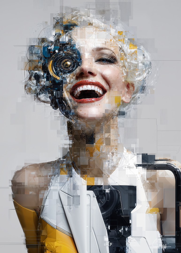 Oils: Geometric Portraits