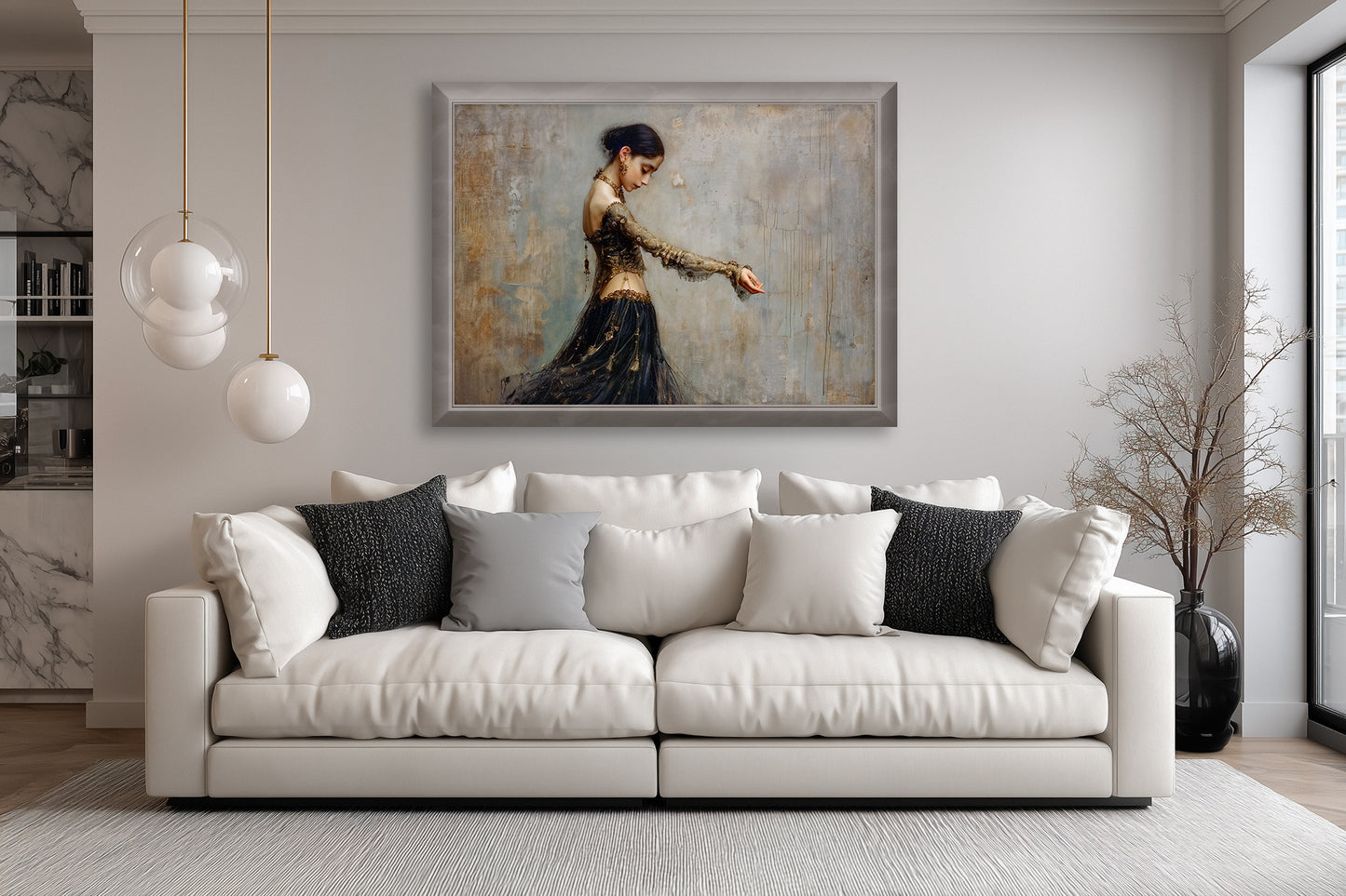 Preparing for the dance