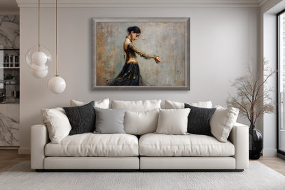 Preparing for the dance